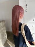 20代/30代/ハイトーンカラー/ピンクベージュ/ブリーチカラー
