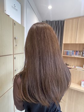 ヘアーラボ ノッシュ 唐人町店(Hair Labo Nosh) オリーブベージュ