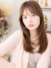 カバーヘアアンドスパ ブリス 浦和(COVER HAIR&SPA bliss)&nbsp;こなれシャギーカットツヤ感レイヤーロングハイレイヤーカットa!