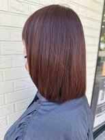 アンジュ 篠ノ井店(ange)&nbsp;ボブ／暖色カラー/髪質改善トリートメント