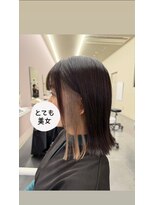 ステレオ 知立店(STEREO) ◎おしゃれ女子必見!インナーカラー×ミルクティーベージュ1月