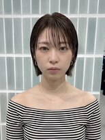 ゴカンムード(Gokan mood)&nbsp;髪質改善縮毛矯正ハイライトショートカット30代40代