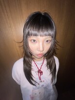 ロンドアンメゾン 原宿(Lond un Maison.)&nbsp;くびれヘア/アプリコットオレンジ/ハイライトカラー/レイヤ0118