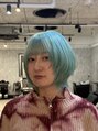 タイドヘア 茨木店(TIDE HAIR)&nbsp;[ブリーチ2回]ミントブルー