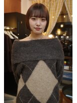 チャプター 問屋町(chapter)&nbsp;髪質改善パツっとボブミニボブ透明感ケアカラー韓国ヘア岡山