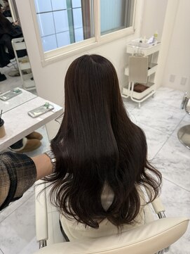 ルル(Lulu) 梅田/ブラウン/ベージュ/レイヤー/前髪カット/縮毛矯正/髪質改善