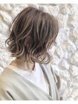 モアナ バイ ヘッドライト 松山店(Moana by HEADLIGHT)&nbsp;ボブ#ハイライト#デジタルパーマ#大人かわいい20代30代40代