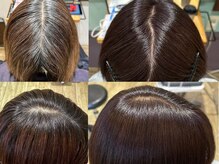 【白髪ぼかしカラー】白髪染めを使わないでダメージを最小限に！白髪が気になり出した方も、すでにある方も