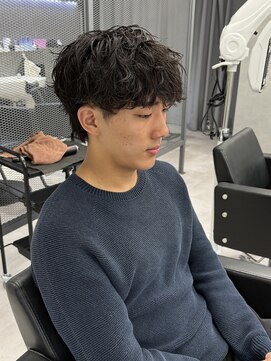 ラヴィット 横浜店(LUVIT) シャドウパーマ メンズパーマ メンズカット 波巻きパーマ