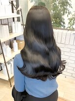 モッズヘア 足利(mod'hair)&nbsp;髪質改善カラー透明感アッシュグレージュ外ハネロング春カラー