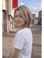 アッシュ 川崎店(Ash)&nbsp;ミルクティーベージュ　ブリーチあり