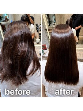 アース 渋谷店(HAIR&MAKE EARTH) 艶感ロング美髪縮毛矯正