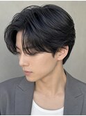 曲がる縮毛矯正/メンズ縮毛矯正/ナチュラルストレート/韓国ヘア
