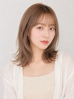 レイフィールド 岡崎六名店 透け感ベージュのくびれミディ