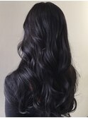黒髪ゆるふわパーマ by AKI【LUXBE 大阪梅田茶屋町店】