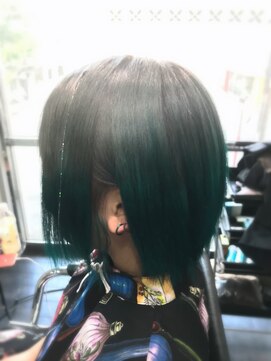 ミミック (mimic) silver × green　TRICKstyle！