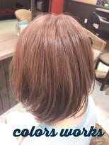 カラーズ ふじみ野店(colors)&nbsp;コーラルピンクで可愛らしさアップです♪