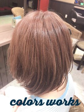 カラーズ ふじみ野店(colors) コーラルピンクで可愛らしさアップです♪