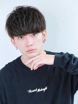 リップス 原宿(LIPPS) 王道ナチュラル2ブロックマッシュ【前下がり質感】