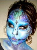 今年も楽しもうっ♪『ハロウィンマーメイドメイク＋ヘアセット』