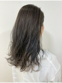 ハイライトカラー◆スモーキーグレイ/アッシュグレイ