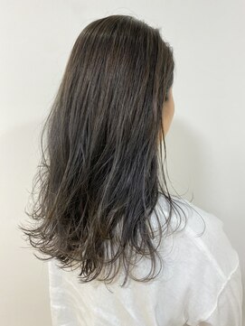 リッシュグランデ(riche GRANDE by CHANDEUR) ハイライトカラー◆スモーキーグレイ/アッシュグレイ