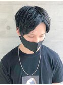 20代メンズ*アッシュブラック*好感度◎爽やかショート