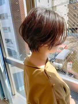ロンドプロフィール 浦和(Lond profil) 浦和ショートヘアショートカット韓国白髪ぼかし白髪染めボブ