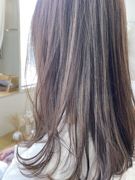 マロウ(mallow) 《花屋併設》ミルクティアッシュ/冬カラー@20代30代40代