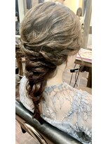 クレドガーデン 西新井店(CRED GARDEN)&nbsp;ゆるふわアレンジ編み込み二次会 結婚式/西新井クレドガーデン