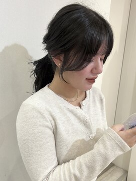 ミレバイジェニー (mirae by geny) セルフアレンジも可愛い 後れ毛カット エギョモリ R