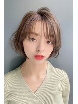 リークフー(Ree cu fuu)&nbsp;10代20代30代40代50代 ひし形ショートボブ　藤沢