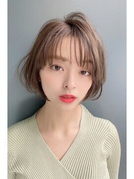 リークフー(Ree cu fuu) 10代20代30代40代50代 ひし形ショートボブ 藤沢