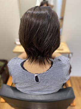 ラトヴァ 柏の葉美容室(latva) ★施術事例★ナチュラルストレート★ウルフレイヤー