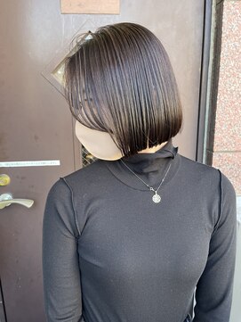 サロンドミルク 溝の口店(salon de MiLK) 20代30代40代/ボブ/ミニボブ/モカブラウン［溝の口］