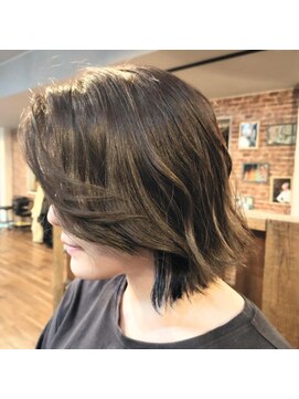 ヘアーデザイン ディードット(Hair design D.) 透明感グレージュ