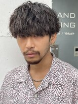 アーリー(Ali'i)&nbsp;ツイストスパイラルパーマ刈り上げマッシュフェード