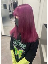 オズ 梅田店(OZ)&nbsp;ラベンダーピンク/艶髪/ケアブリーチ/サブカル地雷系