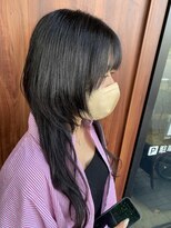 ヘア セフィール 八千代中央店(hair C'feel) 中性ロングウルフレイヤー