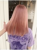 ピンクベージュ