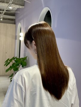 アイノアテネット(AInoa TENET) 黒髪/ココアベージュ/艶髪/北千住