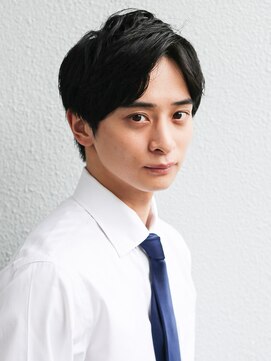 アフロート ディル(AFLOAT D'L) スーツ短髪ツーブロック束感モテる黒髪シークレットパーマ流行