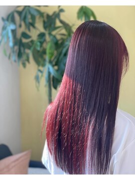 オンネリネン(onnellinen) 2wayチェリーレッドカラー