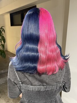 ザ オーダー(THE ORDER) ツートンカラー/デザインカラー/派手髪/個性派/ブリーチカラー