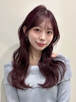 ユニコ(unico)&nbsp;韓国風/レイヤー/小顔/前髪カット/髪質改善/グレージュ/透明感