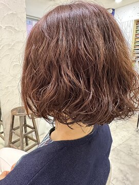 ヂルチヘアー(zilch hair) ナチュラルパーマボブ
