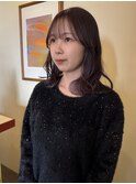 〈浅草 半個室〉ラベンダーグレージュ