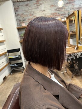 ゴーシェン 津田沼本店(Goshen) ボブ×ショコラブラウン