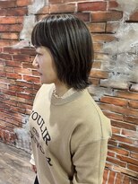 ヘアメイク エンデュー(hair make EnDeux) 外はねボブ