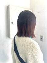 キャンバス バイ ネオリーブ 横浜西口(Canvas by neo.)&nbsp;切りっぱなしボブ　ぱつっとボブ